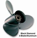 Quicksilver BLACK DIAMOND SERIES ALUMINUM PROPELLER
