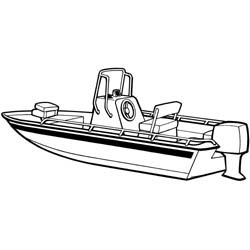 Seachoice Semi-Custom Boat Covers V- Hull Center Console