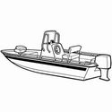 Seachoice Semi-Custom Boat Covers V- Hull Center Console