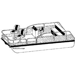 Seachoice Semi-Custom Boat Covers Pontoon Cover