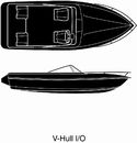 Attwood Boaters Polyester Covers: V-Hull-Inboard/Outboard