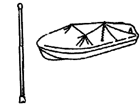 Garelick Adjustable Boat Cover Poles