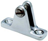 Attwood 90 Degree Deck Hinge with Bolt: Stainless Steel
