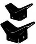 Molded Y-Bow Stops (Black)