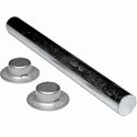 Galvanized Roller Shafts w/ Pal Nuts