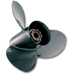 Quicksilver Lightspeed Propellers: 3- Blade Stainless Steel